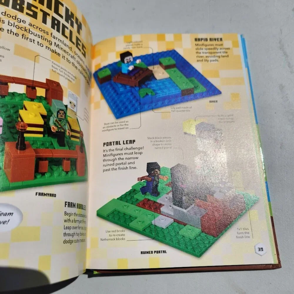 Lego Minecraft Ideas Book Hardcover Builds 9780744099157 ISBN-10 ‏ : ‎ 074409915